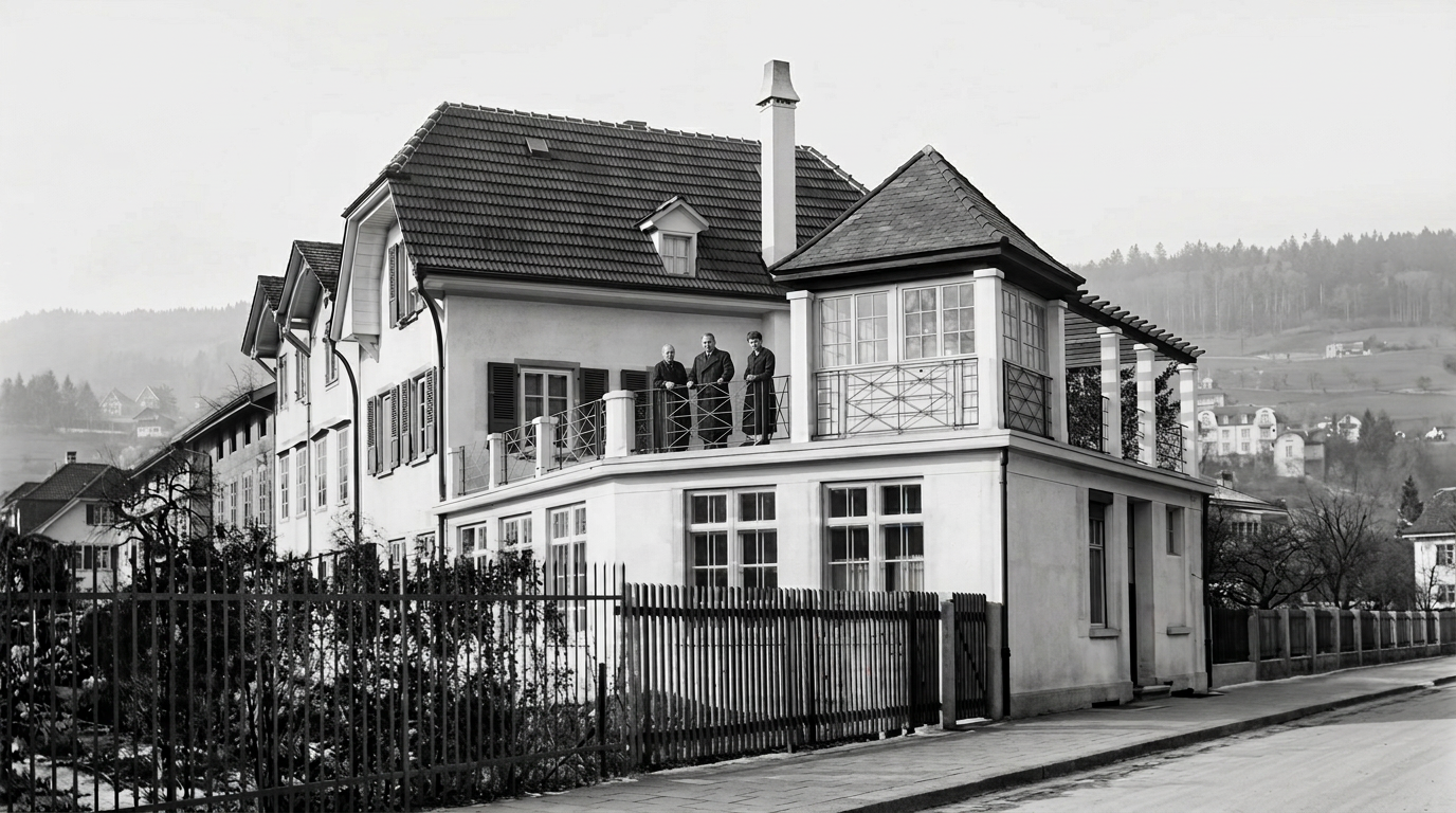 L'usine Estoppey-Addor vers 1900